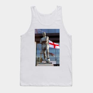 Bobby Moore Statue England Flag Wembley Stadium Tank Top